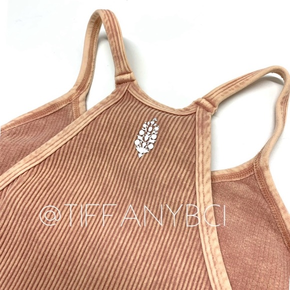 Free People Happiness Runs Crop Tank Soft Pink - Picture 8 of 11